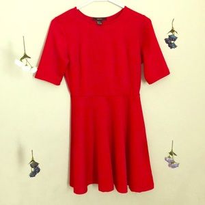 Fancy red dress from Forever 21